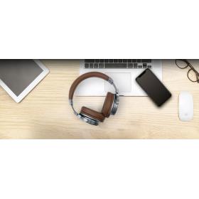 CUFFIA PADIGLIONE MUSE M-278 BT CUFFIE BLUETOOTH V5.0 STEREO 98dB±3dB, Aux-in  COLORE MARRONE